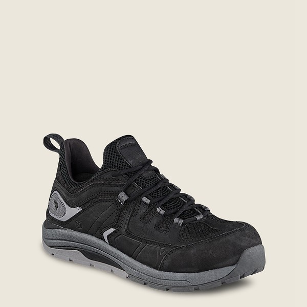 Red Wing Mens Cooltech™ Athletics - Safety Toe - Work Shoes Black/Grey - 0318EVIBM